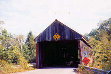 Thetford Center Bridge. Photo by Liz Keating, September 22, 2005